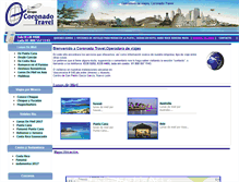 Tablet Screenshot of coronadotravel.net